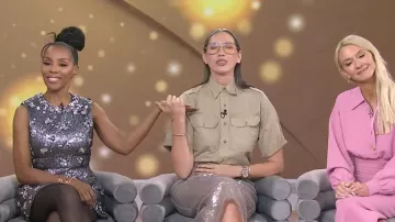 Marc Jacobs Embellished Sleeveless Dress worn by June Ambrose as seen in Today with Jenna & Sheinelle  on January 12, 2026