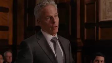Reiss Aspire Slim Fit Single Breasted Wool Suit Jacket worn by Strauss (Greg Germann) as seen in Law & Order: Special Victims Unit (S27E09)