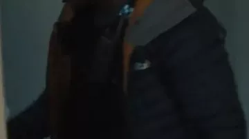 Adolescence Ashley Walters Black Puffer Jacket worn by DI Luke Bascombe (Ashley Walters) in Adolescence (S01)