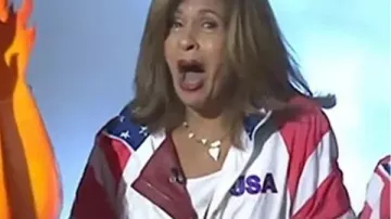 The Today Show 2026 Hoda Kotb USA Chaqueta Cortavientos de Hoda Kotb en Hoy