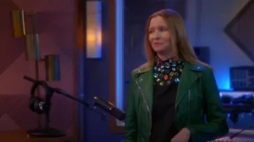 Staud Finn Mini Dress worn by Stephanie Bradley (Lennon Parham) as seen in Electric Bloom (S01E17)