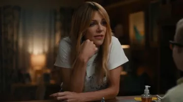 Re/Done Classic Tee Girl Power worn by Morgan Gillory (Kaitlin Olson) as seen in High Potential (S02E09)