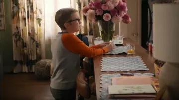Crewcuts Long Sleeve Terry Crew Neck Sweatshirt worn by Elliot Radovic (Matthew Lamb) as seen in High Potential (S02E09)