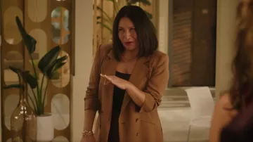 Veronica Beard Rupert Jacket worn by Evan Mok as seen in Small Achievable Goals (S02E01)