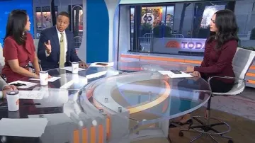 Third Form Allure Gathered Top worn by Emilie Ikeda as seen in Today on January 13, 2026