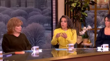 Eileen Fisher V Neck Sweater worn by Joy Behar as seen in The View on January 13, 2026