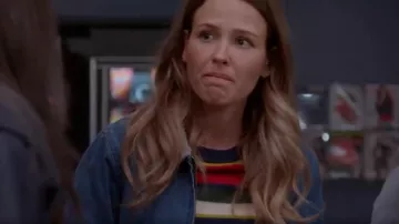 Carhartt Relaxed Fit Denim Sherpa Lined Jacket worn by Paramedic Lyla 'Lizzie' Novak (Jocelyn Hudon) as seen in Chicago Fire (S14E08)