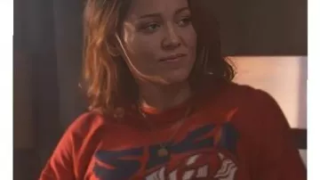 Will Trent S04 Angie Polaski Cropped Sweater worn by Angie Polaski (Erika Christensen) as seen in Will Trent
