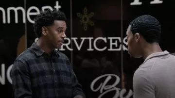 Our Legacy Above Shirt worn by Tariq (Zack Fox) as seen in Abbott Elementary (S05E10)