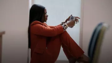 Tahari ASL Bootcut Pants worn by Ava Coleman (Janelle James) as seen in Abbott Elementary (S05E10)