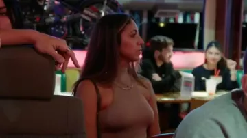 Aritzia Babaton Contour Mockneck Bodysuit worn by Kim Suarez as seen in Vanderpump Rules (S12E06)
