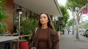 Skims Fits Everybody Tee worn by Angelica Jensen as seen in Vanderpump Rules (S12E06)