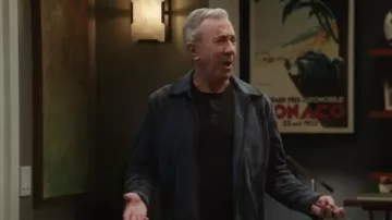 John Varvatos Benjamin Suede Jacket worn by Matt Parker (Tim Allen) as seen in Shifting Gears (S02E10)