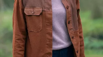 Veste portée par Marsha Nelson-Smith (Christine Adams) lors de Hijack