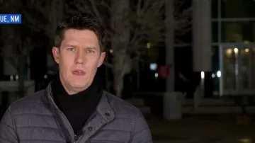 Faherty Teton Valley Jacket worn by Trevor Ault as seen in Good Morning America on January 14, 2026