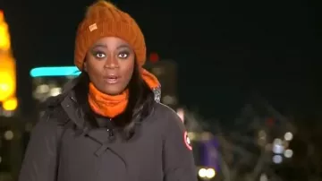 Canada Goose Bala Down Parka worn by Faith Abubey as seen in Good Morning America on January 14, 2026