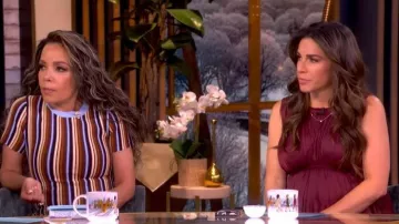 Ulla Johnson Fianna Dress worn by Alyssa Farah Griffin as seen in The View on January 14, 2026