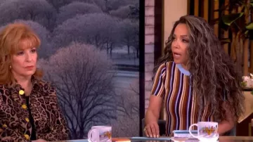 Cara Cara Knoll Top worn by Sunny Hostin as seen in The View on January 14, 2026