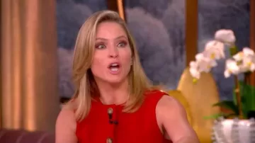 Veronica Beard Jessup Tailored Vest worn by Sara Haines as seen in The View on January 14, 2026