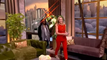 Veronica Beard Stila Pants worn by Sara Haines as seen in The View on  January 14, 2026