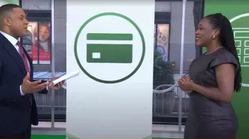 Steve Madden Chiara Faux Leather Midi Dress worn by as seen in Today on January 15, 2026