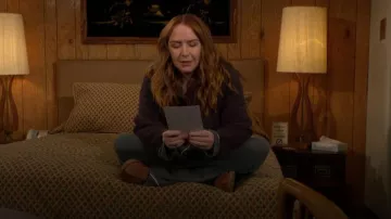 Ugg Scuffette II Slipper in Chestnut worn by Mariah Copeland (Camryn Grimes) as seen in The Young and the Restless on January 9, 2026