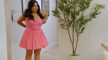 Fashion Nova Noble Mini Dress worn by Mercedes Javid as seen in The Valley: Persian Style (S01E02)