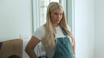 Camiseta de jersey de algodón Skims usada por Madison LeCroy en Southern Charm (temporada 11, episodio 7)