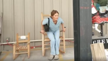 Birkenstock Taupe Suede Boston Clogs worn by Salley Carson as seen in Southern Charm (S11E07)