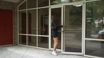 New Balance Grey 574 Sneakers worn by Salley Carson as seen in Southern Charm (S11E07)