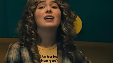 Ponies S01 Haley Lu Richardson Checkered Blazer worn by Bea (Emilia Clarke) as seen in PONIES (S01)