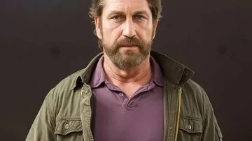 Greenland 2 Migration Gerard Butler Green Jacket worn by John Garrity (Gerard Butler) in Greenland 2: Migration