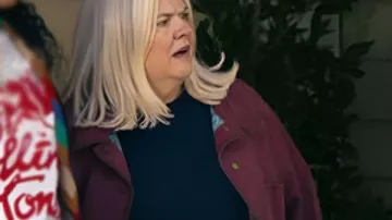 Paula Pell The Burbs Cotton Jacket worn by Dana (Paula Pell) in The 'Burbs