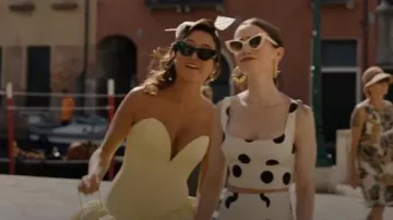 Burberry BE4421U Sunglasses worn by Mindy Chen (Ashley Park) as seen in Emily in Paris (S05E10)