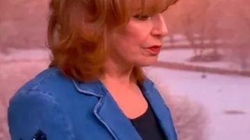 The View Bow Embellished Blazer worn by Joy Behar as seen in The View 2026