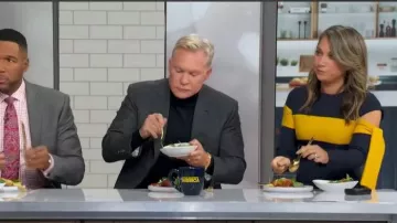 Lady Biba Bimbo Dress worn by Ginger Zee as seen in Good Morning America on January 15, 2026