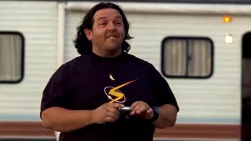 Flash T-Shirt worn by Clive Gollings (Nick Frost) in Paul