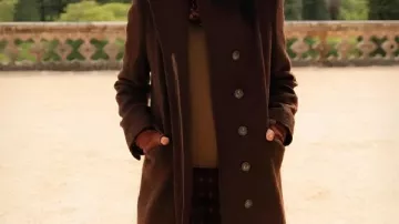 Brown Coat worn by Claudia Winkleman in The Traitors (UK)