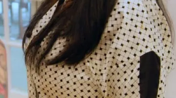 Print Jogger Set worn by (Mercedes Javid) in The Valley: Persian Style