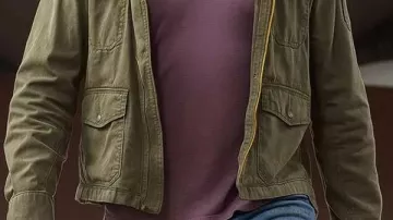 Butler Green Jacket worn by (Gerard Butler) in Greenland 2: Migration