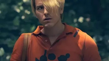 One Piece S02 Taz Skylar Orange Shirt as seen in ONE PIECE (S02)