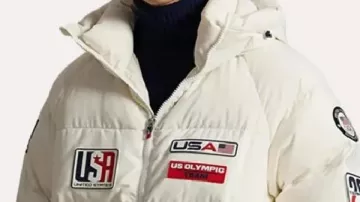 Team USA Olympics 2026 White Flagbearer Jacket in 2026 Olympic Team USA & Canada Predictions