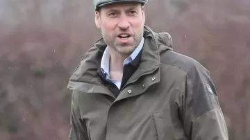 We Are Farming Minds Prince William Jacket in Prince William champions FARMERS MENTAL HEALTH in Herefordshire