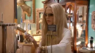 Tom Ford Oversize Gradient Sunglasses worn by Rachel Zoe as seen in The Real Housewives of Beverly Hills (S15E05)