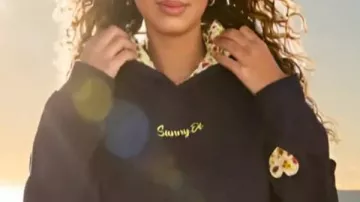 Sunny Dé Summer Harvest Blue Hoodie