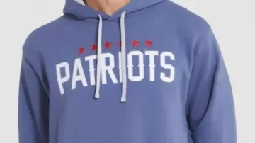 New England Patriots Storm Blue Rivalries Hoodie