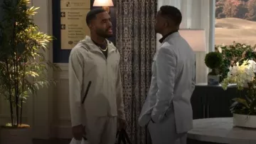 Under Armor Unstoppable Jacket worn by Andre Richardson (Sean Freeman) as seen in Beyond the Gates (S02E08)