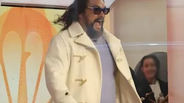 Today Show 2026 Jason Momoa Toggle Duffle Coat as seen in Today