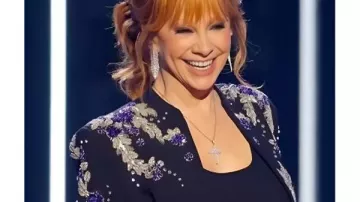Reba McEntire Opry 100 A Live Celebration Black Blazer worn by Reba McEntire in 100 OPRY: part 1 (Reba McEntire, Trisha Yearwood)