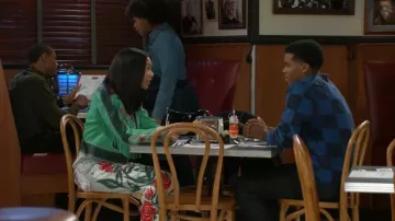 Urban Outfitters Daphne Star Faux Leather Moto Bag worn by Jessica (Camryn Jade) as seen in Beyond the Gates (S02E03)